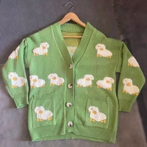 Cute sheep cardigan